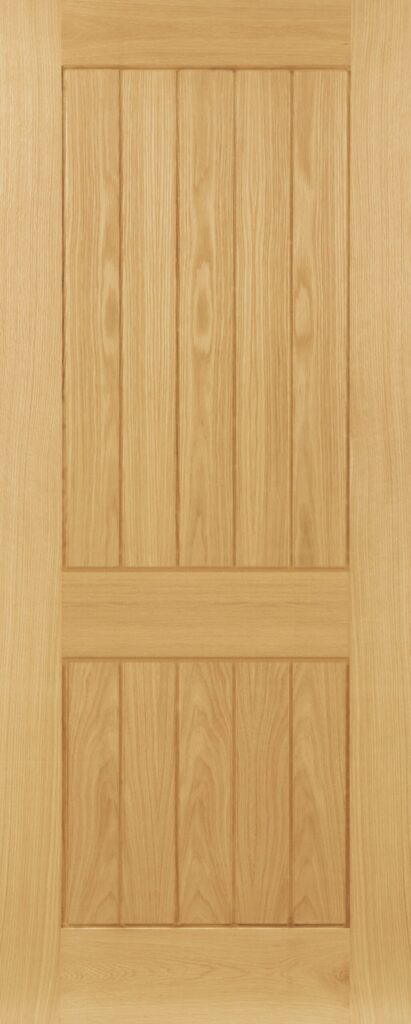 Deanta Ely Prefinished Oak 2 Panel FSC Internal Door Charming