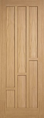LPD Oak Coventry Pre-Finished 5P Light Grey Internal Door