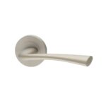 XL Joinery Kuban MAB Lever / Round Rose TR Bathroom Handle