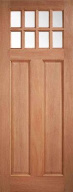 LPD Hardwood Chigwell M&T Clear Double Glazed External Door