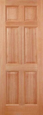 LPD Hardwood Colonial 6P Dowelled External Door