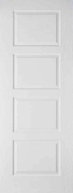 LPD White Contemporary 4P Primed Internal Door