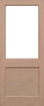 lpd hemlock 2xg unglazed single top light external door