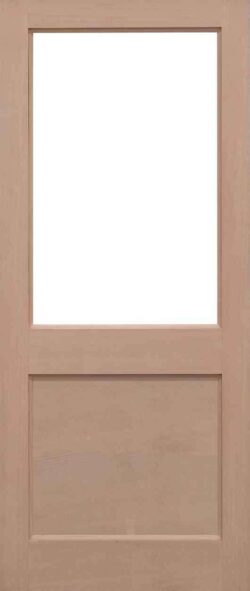 lpd hemlock 2xg unglazed single top light external door
