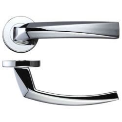 lpd ironmongery hercules polished chrome privacy handle hardware pack