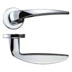 lpd ironmongery orion polished chrome privacy handle hardware pack