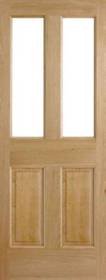 LPD Hardwood Malton Unglazed 2L Unfinished External Door