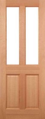 LPD Hardwood Malton Glazed 2L Double Unit External Door