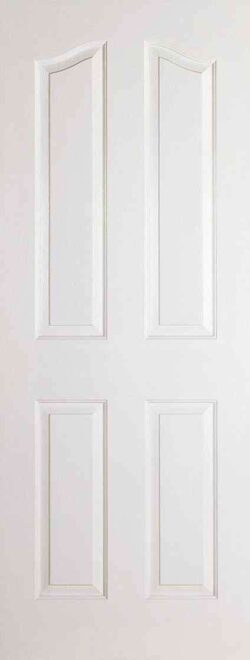 LPD White Moulded Mayfair 4P Primed Internal Door