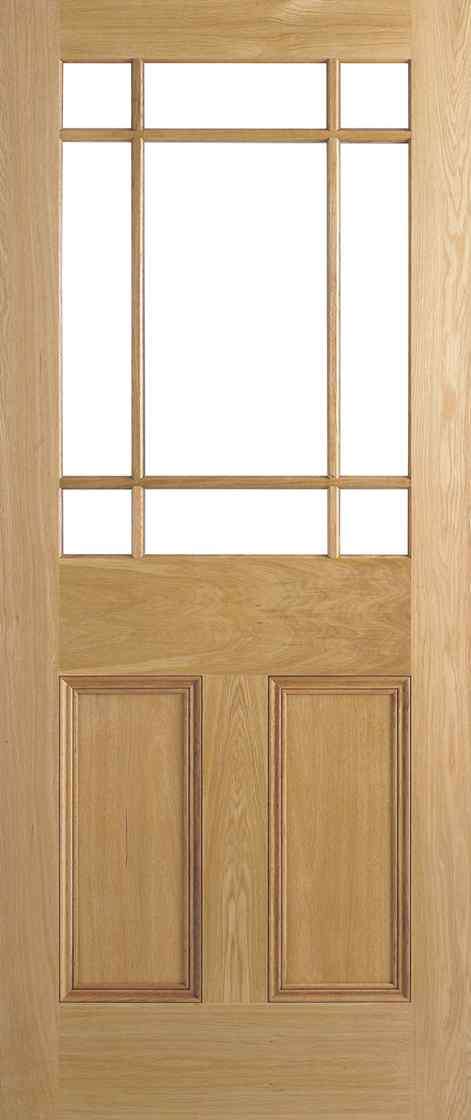 lpd downham 9l unglazed unfinished oak internal door