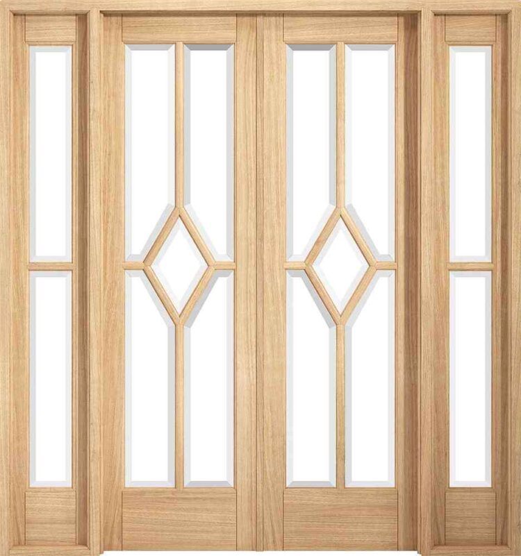 LPD Room Divider Oak Reims W6 Pre-finished Internal Door