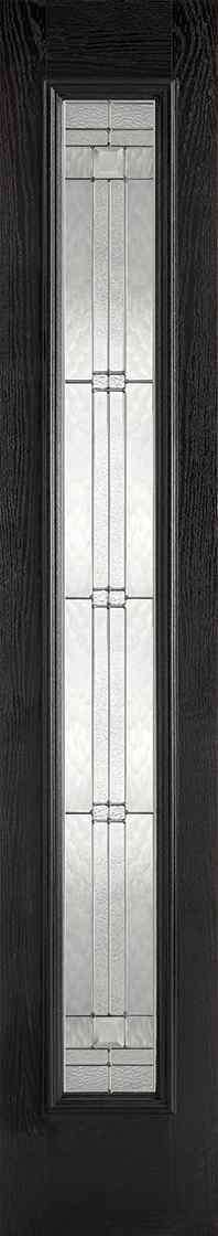 GRP Sidelight Black External Door