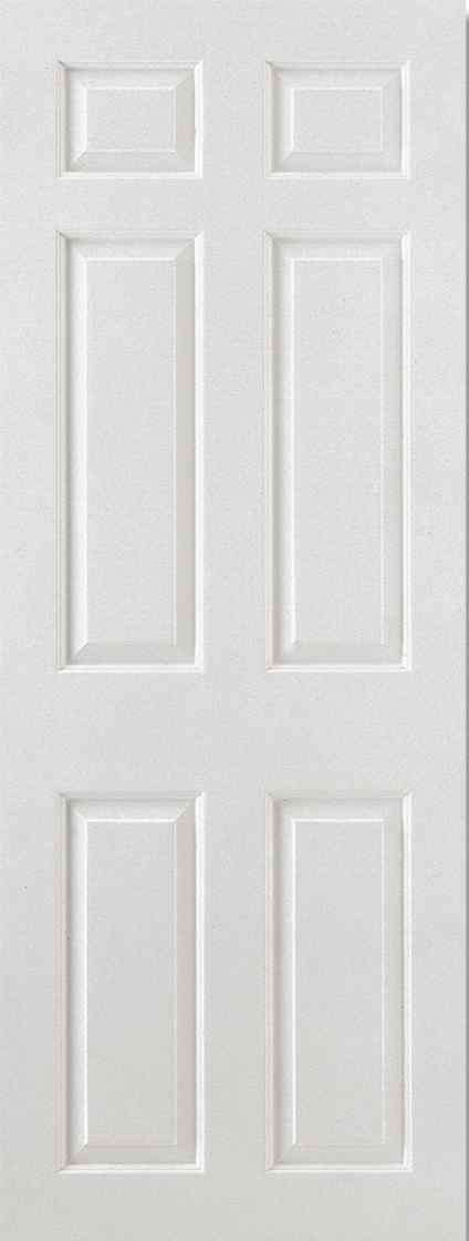 LPD White Moulded Smooth 6P Square Primed Internal Door