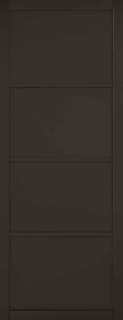 LPD Black Soho 4P Primed Internal Door