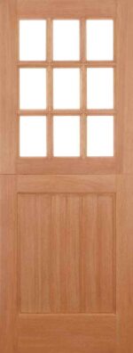 LPD Hardwood Stable Straight 9L Top M&T External Door