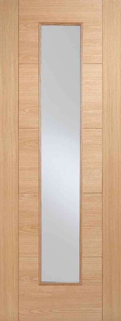 LPD Oak Laminated Vancouver 1L Light Pre-Finished Internal Door