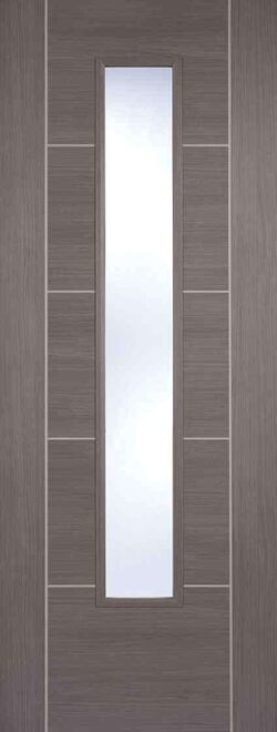 LPD Medium Grey Laminated Vancouver 5P Door