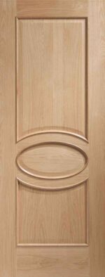 XL Joinery Calabria Internal Oak Door With Raised Mouldings