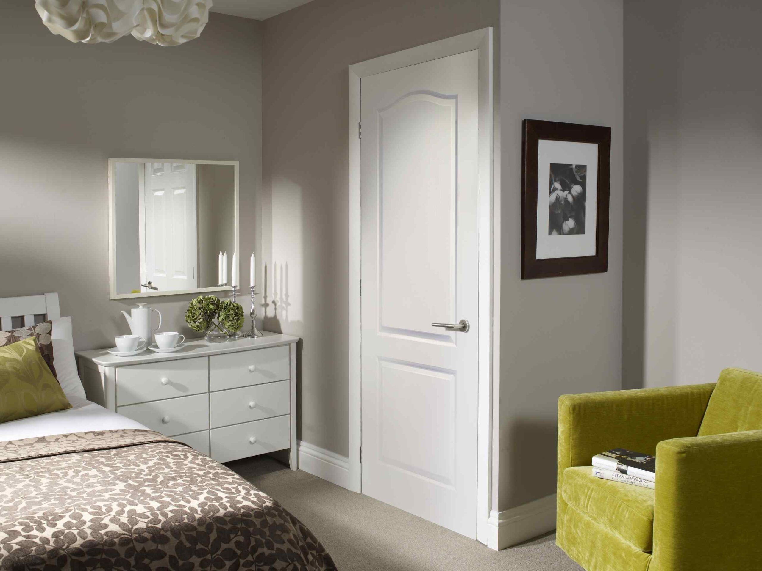 xl joinery classique 2 panel internal white moulded door