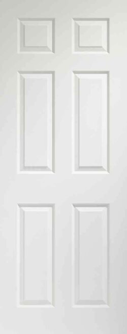XL Joinery Colonist 6 Panel Internal White Moulded Door