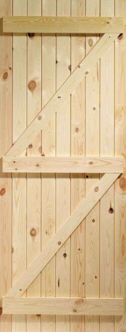 xl joinery ledged braced external pine gate or shed door