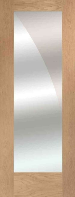 XL Joinery Pattern 10 Internal Oak Door with Mirror Panel