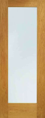 xl joinery pattern 10 pre-finished double glazed external oak door with clear glass 2