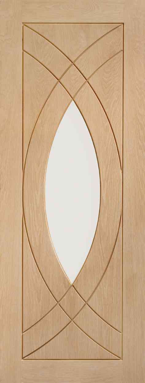 XL Joinery Treviso Pre-Finished Internal Oak Door with Glass