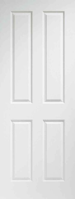 XL Joinery Victorian 4 Panel White Moulded Internal Door