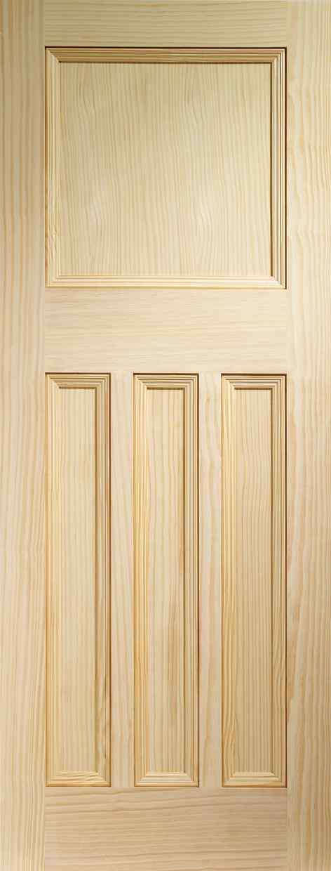 XL Joinery Vine DX 30s Grain Pine Vertical Internal Door