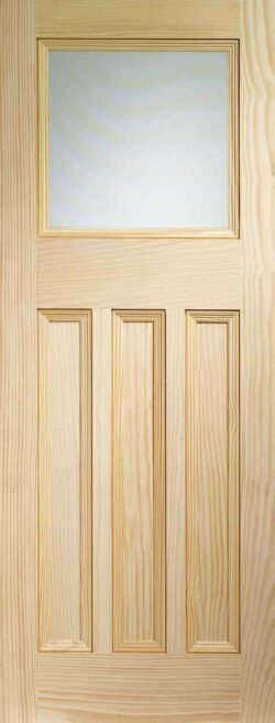 XL Joinery Vine DX Internal Vertical Grain Pine Glazed Door Glass