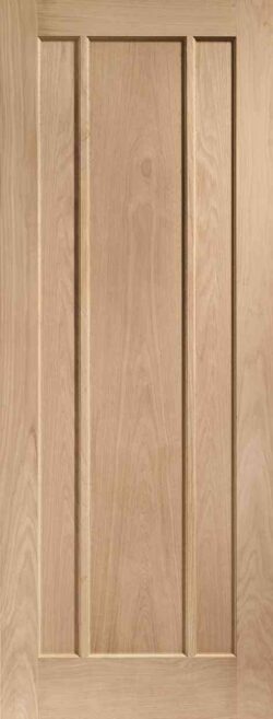 XL Joinery Worcester 3 Panel Internal Oak Door