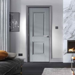 Grey Fire Doors