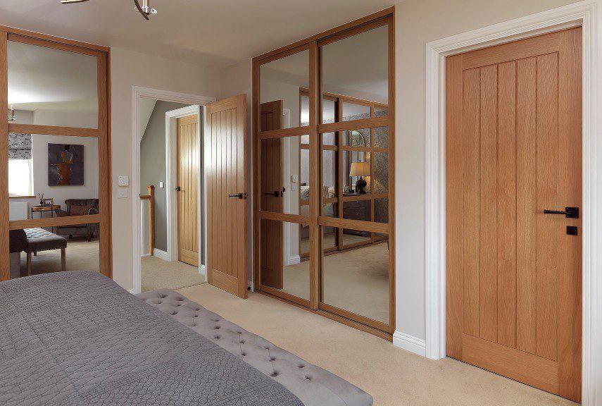 How to clean oak doors The treatment and finishing