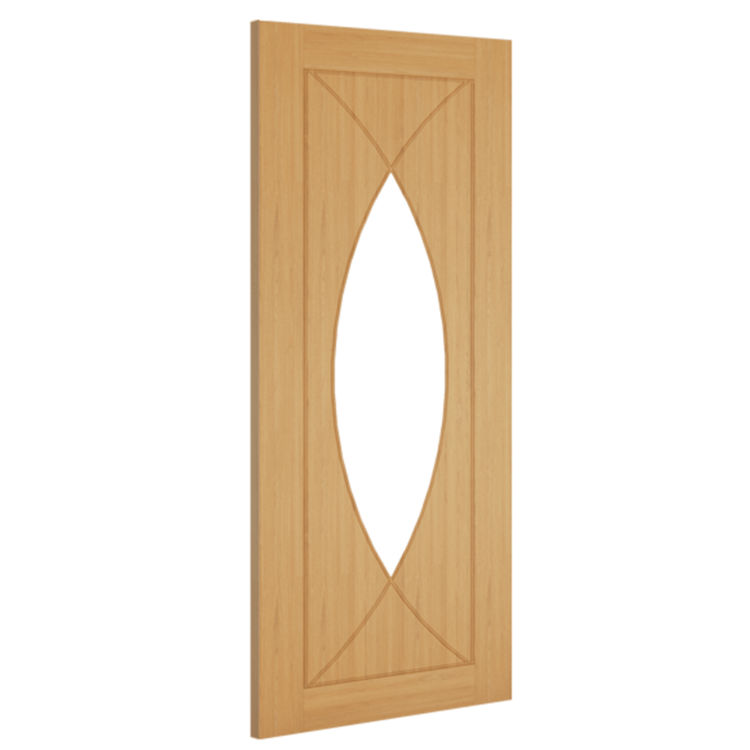 Deanta Amalfi Prefinished Oak Glazed FSC Internal Door 2