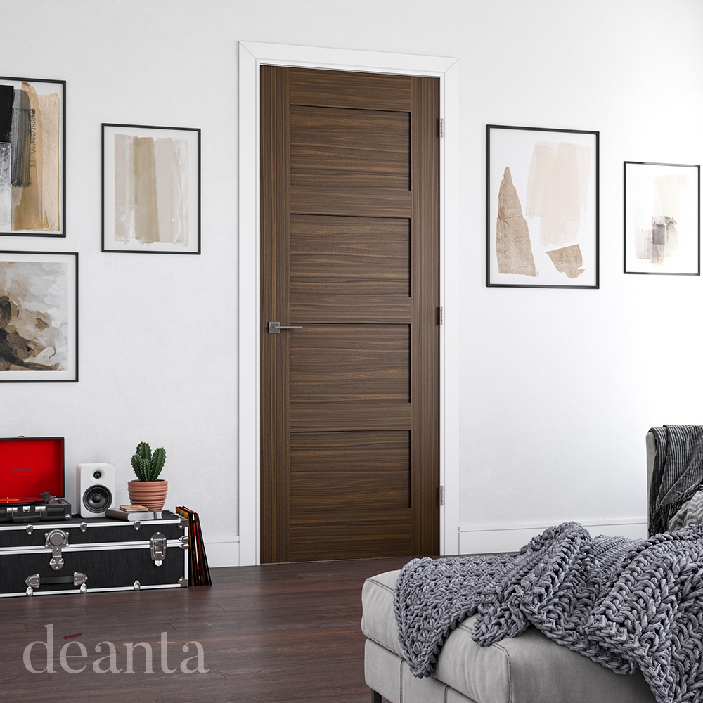 Deanta Coventry Prefinished Walnut FSC Internal Door