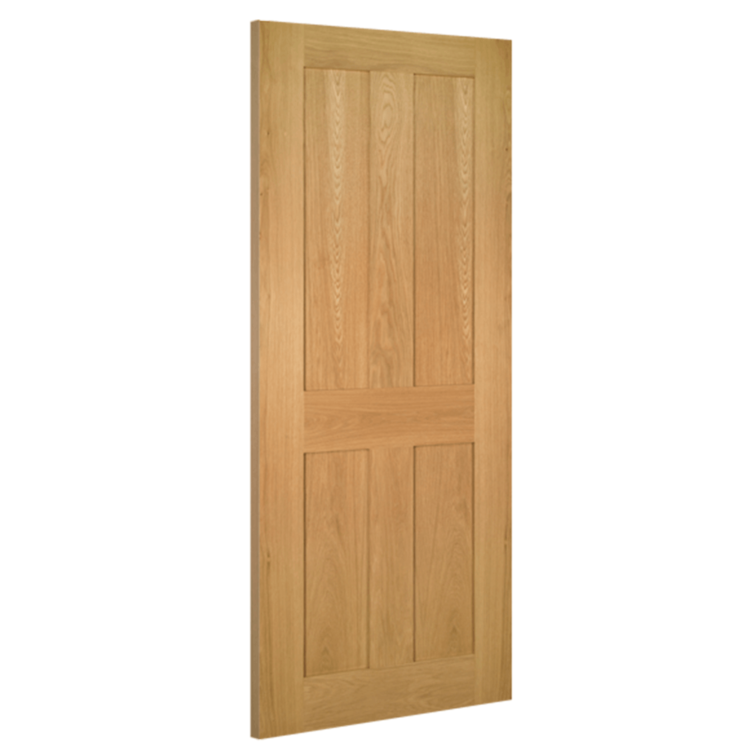 Deanta Eton Unfinished Oak Internal Door 2