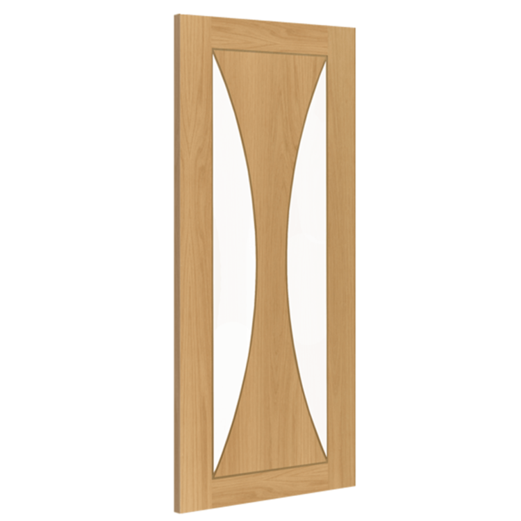 Deanta Sorrento Prefinished Oak Glazed FSC Internal Door 2