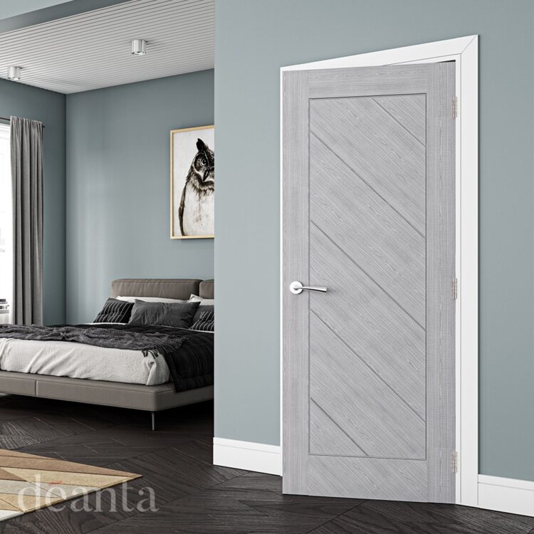 Deanta Torino Light Grey Ash FSC Internal Door 1