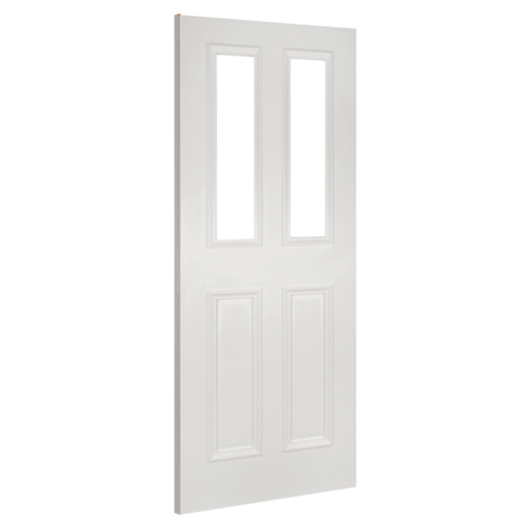 Deanta Rochester White Primed Glazed Internal Door 2