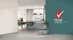 Invisible Frameless Hidden Concealed White Primed Flush FD30 Fire Door