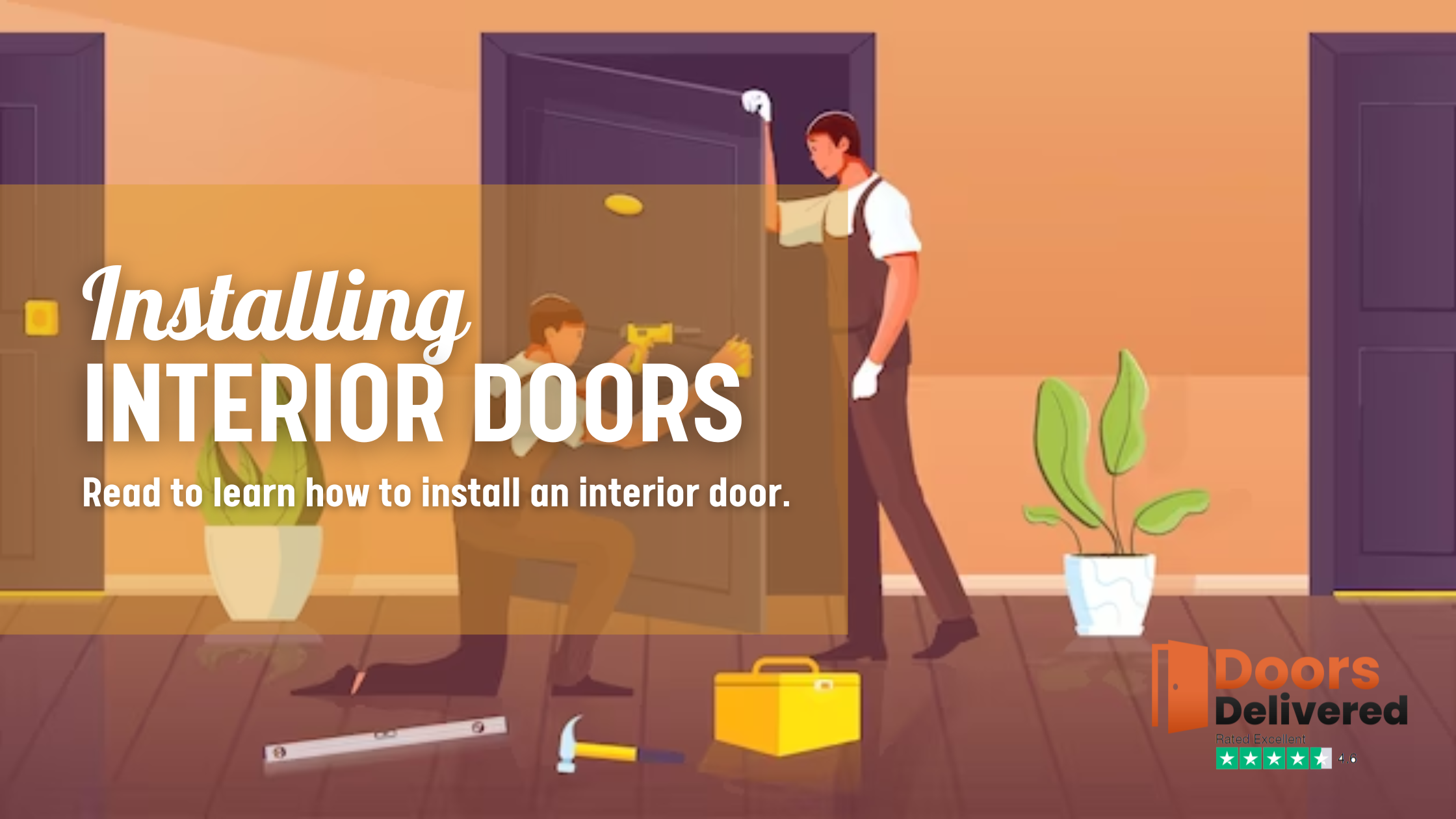 Installing internal doors