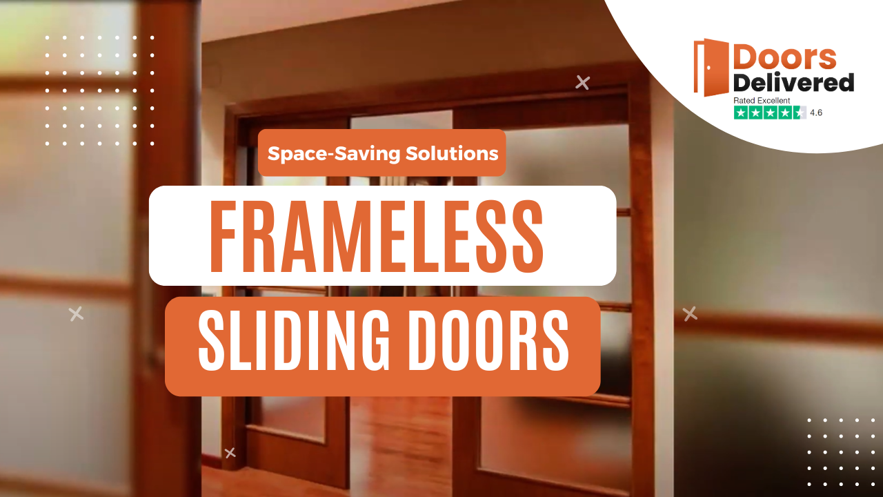 frameless sliding door
