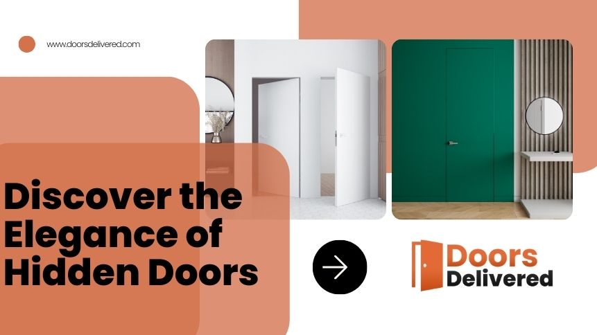 Discover the elegance of hidden doors