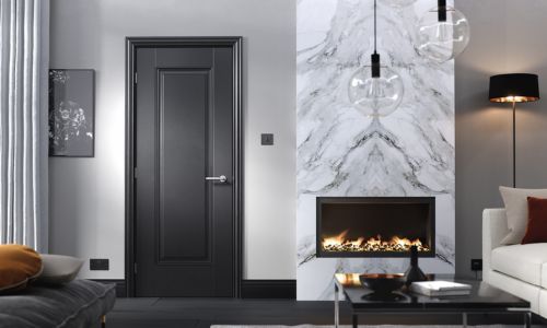 Upgrade Your Space with Black Modern Interior Doors
