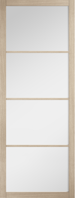 LPD Soho 4L Clear Pre-finished Blonde Oak Internal Door