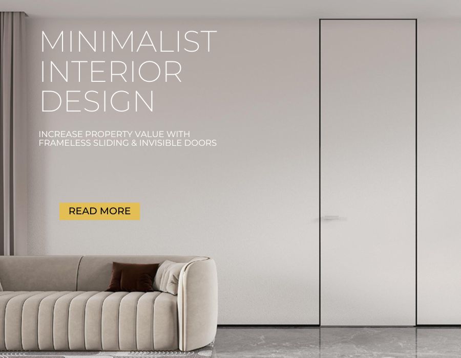 Doors Delivered | How Frameless Sliding & Invisible Doors Can Increase Property Value by Up to 7%
