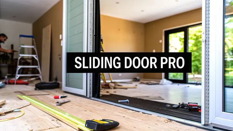 A Pro Guide to Sliding Door Installation 13 sliding door installation