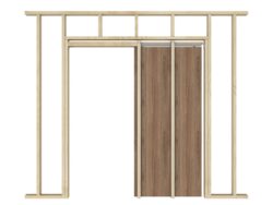 Pocket Door Kit with Soft Close – up to 914 x 2032mm Door Size