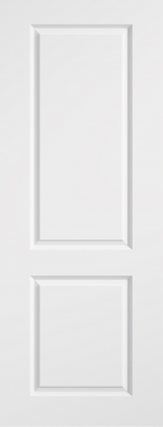 White Moulded Smooth 2 Panel